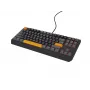 GENESIS Thor 230 TKL näppäimistö Gaming USB + RF Wireless + Bluetooth QWERTY musta, harmaa, oranssi