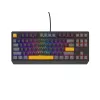 GENESIS Thor 230 TKL näppäimistö Gaming USB + RF Wireless + Bluetooth QWERTY musta, harmaa, oranssi