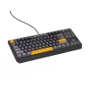 GENESIS Thor 230 TKL näppäimistö Gaming USB + RF Wireless + Bluetooth QWERTY musta, harmaa, oranssi