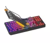 GENESIS Thor 230 TKL näppäimistö Gaming USB + RF Wireless + Bluetooth QWERTY musta, harmaa, oranssi
