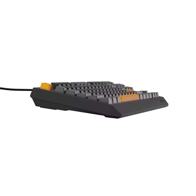 GENESIS Thor 230 TKL näppäimistö Gaming USB + RF Wireless + Bluetooth QWERTY musta, harmaa, oranssi