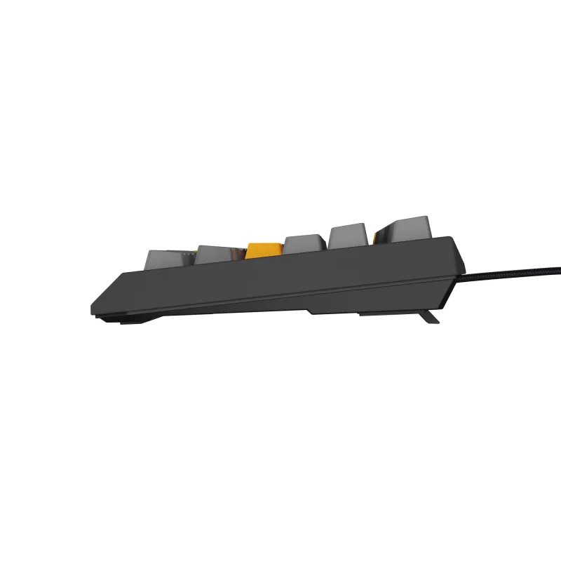 GENESIS Thor 230 TKL näppäimistö Gaming USB + RF Wireless + Bluetooth QWERTY musta, harmaa, oranssi