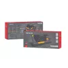GENESIS Thor 230 TKL näppäimistö Gaming USB + RF Wireless + Bluetooth QWERTY musta, harmaa, oranssi