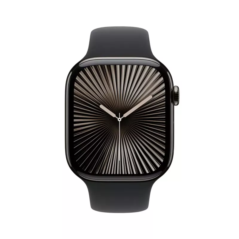 Älykello Apple Watch Series 10 GPS + Cellular 46mm liuskekivi-titaanikuori musta