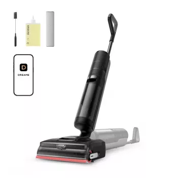 Dreame H15 Pro FoamWash sähköinen lattiamoppi akku kuiva&märkä pussiton 400 W musta, punainen 30000 Ah