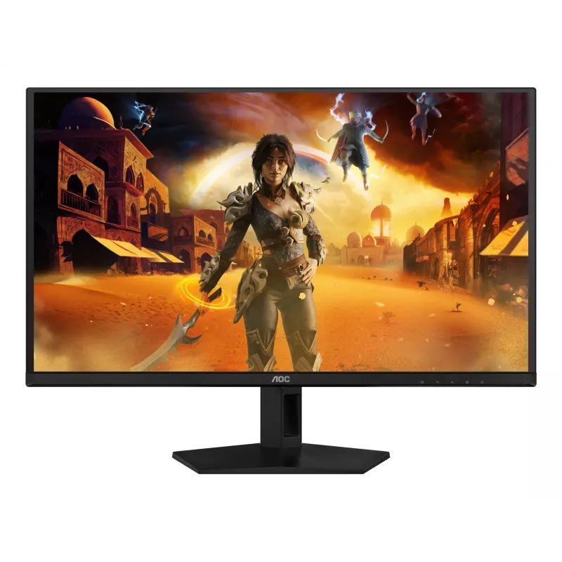 AOC G4 Q27G41ZDF tietokonemonitori 67,3 cm (26,5 inch) 2560 x 1440 pikseliä Quad HD QD-OLED musta, punainen