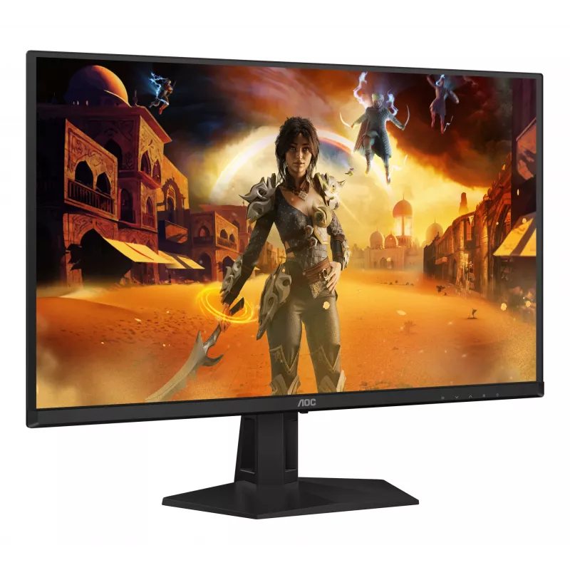 AOC G4 Q27G41ZDF tietokonemonitori 67,3 cm (26,5 inch) 2560 x 1440 pikseliä Quad HD QD-OLED musta, punainen