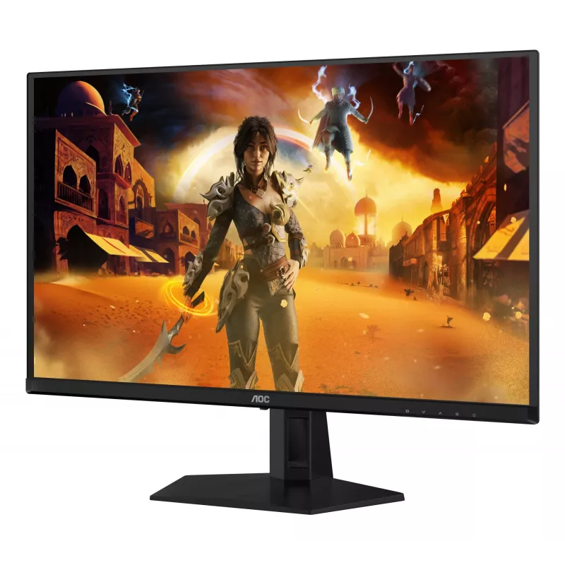AOC G4 Q27G41ZDF tietokonemonitori 67,3 cm (26,5 inch) 2560 x 1440 pikseliä Quad HD QD-OLED musta, punainen