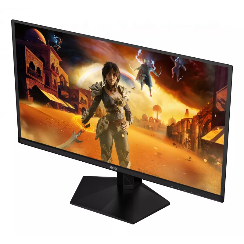 AOC G4 Q27G41ZDF tietokonemonitori 67,3 cm (26,5 inch) 2560 x 1440 pikseliä Quad HD QD-OLED musta, punainen