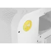 Mid-Tower-tietokonekotelo HYTE X50 AIR Snow White – kompakti ilmankulkukotelo