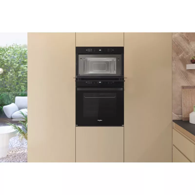 Whirlpool AMW 6440 FB musta grillimikroaaltouuni kalusteisiin 31 L 1000 W