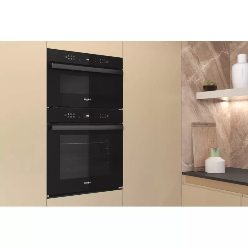 Whirlpool AMW 6440 FB musta grillimikroaaltouuni kalusteisiin 31 L 1000 W