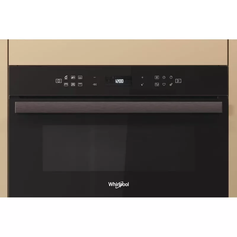 Whirlpool AMW 6440 FB musta grillimikroaaltouuni kalusteisiin 31 L 1000 W