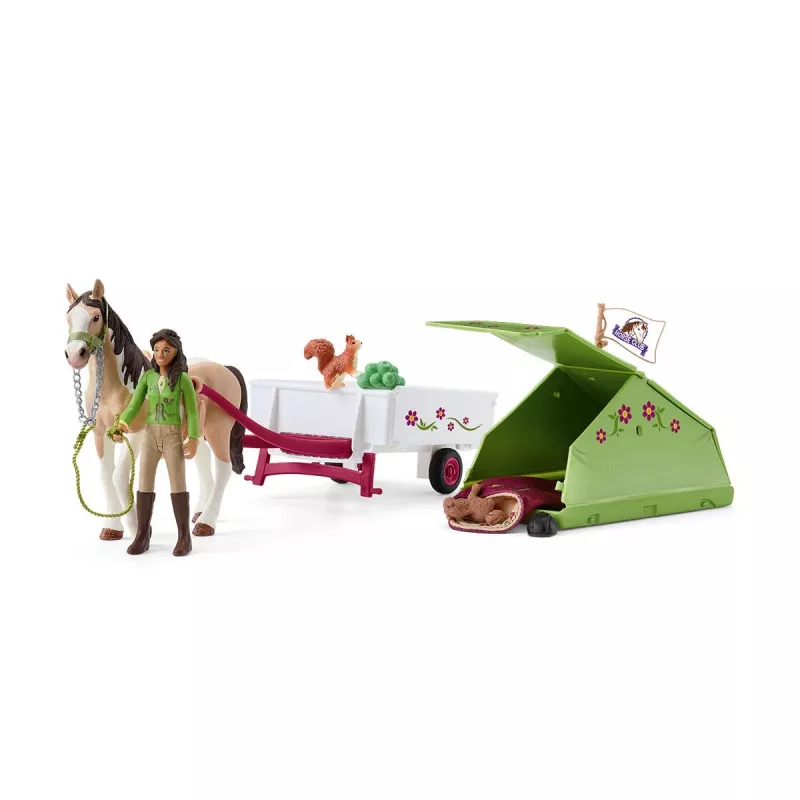 Toiminta/seikkailu Schleich HORSE CLUB Sarah’s Campingabenteuer