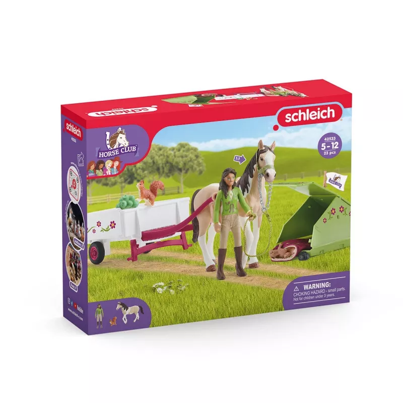 Toiminta/seikkailu Schleich HORSE CLUB Sarah’s Campingabenteuer