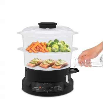 Tefal Minicompact VC139810 höyrykeitin 2 koria vapaasti seisova 800 W musta