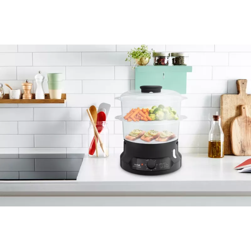 Tefal Minicompact VC139810 höyrykeitin 2 koria vapaasti seisova 800 W musta