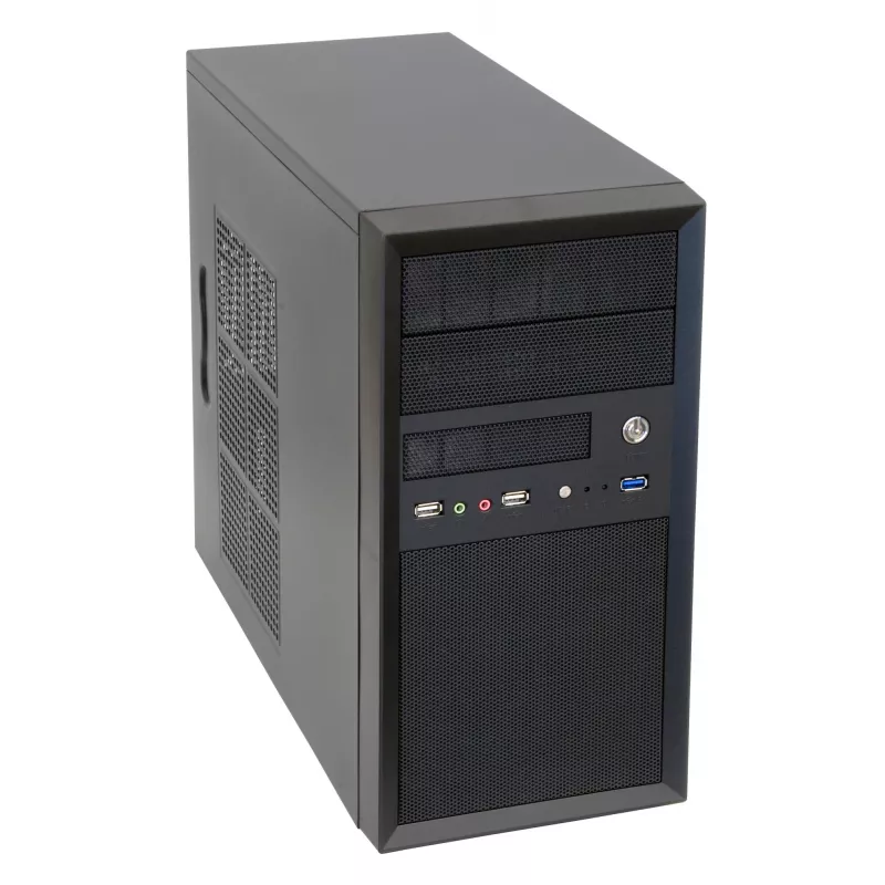 Chieftec CT-01B-OP tietokonekotelo Mini Tower musta