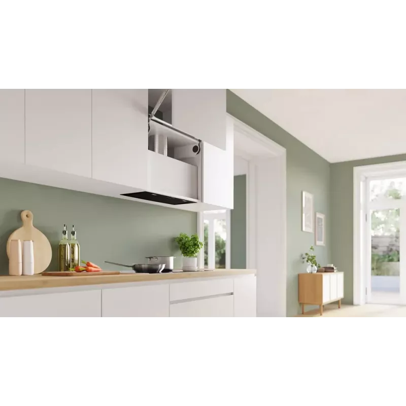 Bosch Serie 8 DLN78PC60 liesituuletin kalusteisiin asennettava musta 590 m³/h