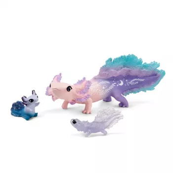 Schleich BAYALA Axolotl Discovery Set leikkisetti lapsille 5-vuotiaasta, monivärinen
