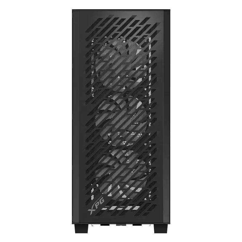 XPG VALOR AIR PRO Mid-Tower kotelo, Midi Tower, PC, musta, ATX, EATX, micro ATX, Mini-ATX, SPCC, karkaistu lasi, Multi