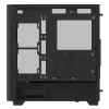 XPG VALOR AIR PRO Mid-Tower kotelo, Midi Tower, PC, musta, ATX, EATX, micro ATX, Mini-ATX, SPCC, karkaistu lasi, Multi