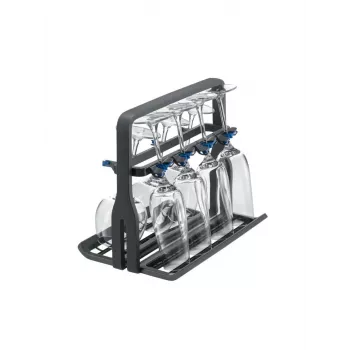 Viinilasiteline Electrolux 9029795540 — musta, 8 lasille, H260×B220×T330 mm