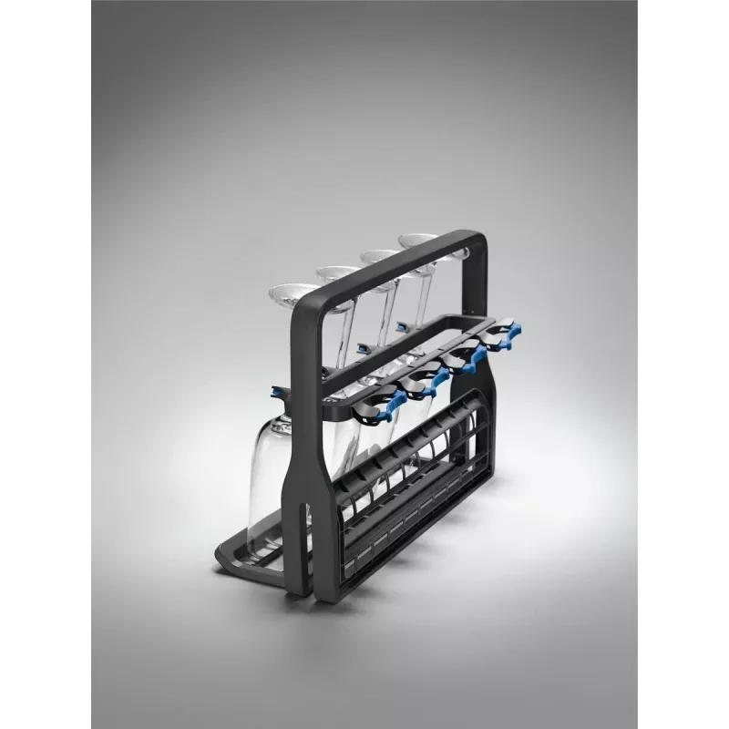 Viinilasiteline Electrolux 9029795540 — musta, 8 lasille, H260×B220×T330 mm