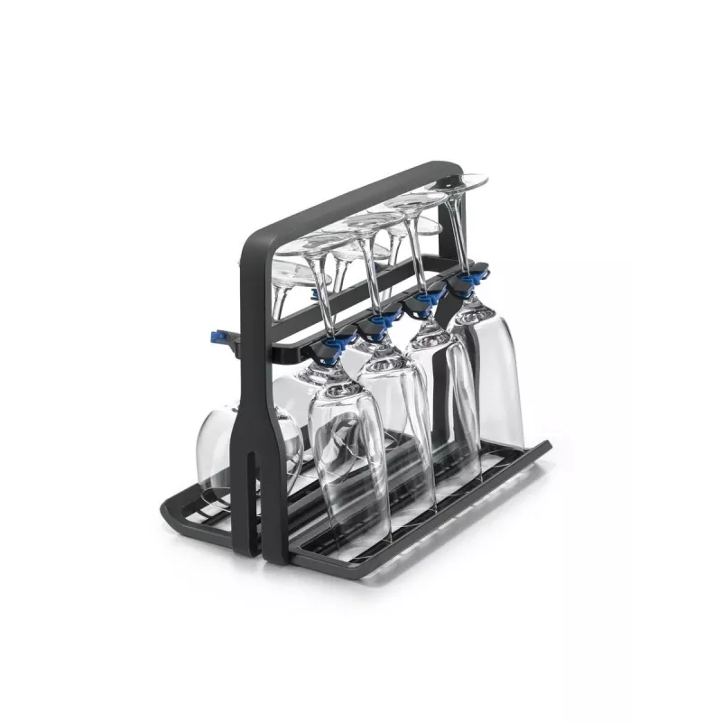 Viinilasiteline Electrolux 9029795540 — musta, 8 lasille, H260×B220×T330 mm