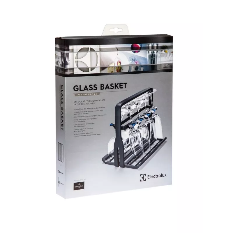 Viinilasiteline Electrolux 9029795540 — musta, 8 lasille, H260×B220×T330 mm