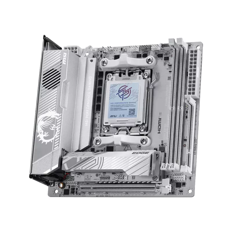 MSI MPG X870I EDGE TI EVO WIFI emolevy AMD X870 kanta AM5 mini ATX