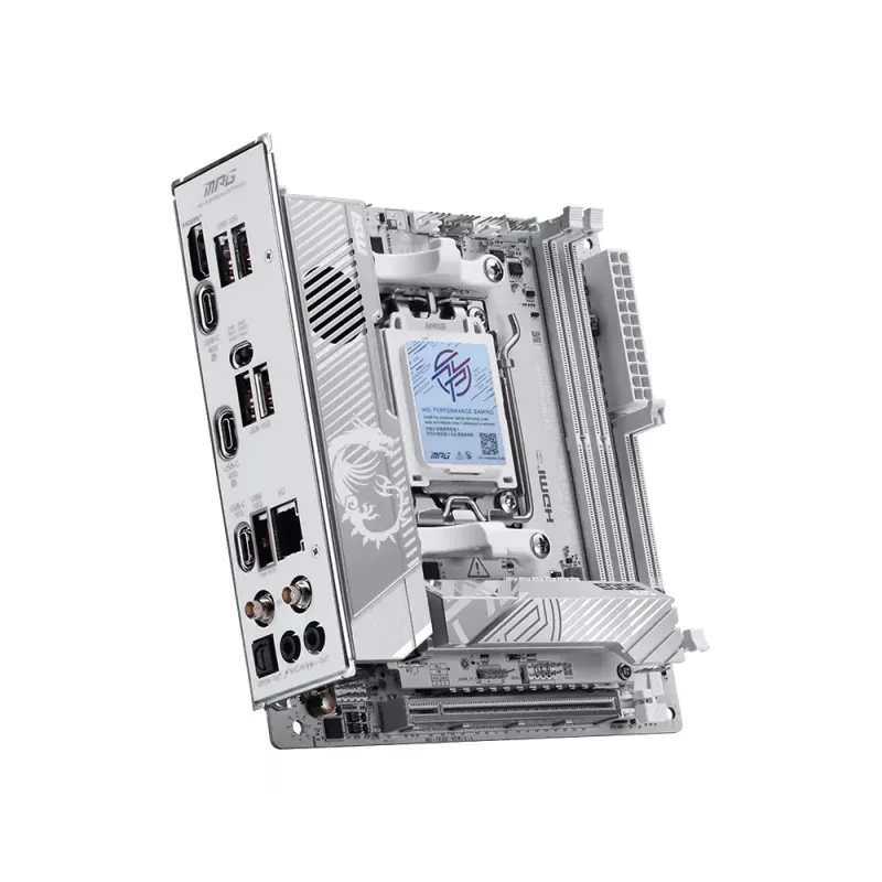 MSI MPG X870I EDGE TI EVO WIFI emolevy AMD X870 kanta AM5 mini ATX