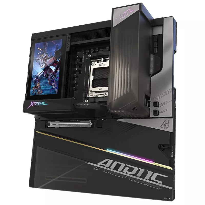 GIGABYTE X870E A XTR X AI TOP – AMD kanta AM5 (Ryzen Zen4) emolevy