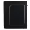 Akyga AK35BK Micro-ATX-PC-kotelo, Micro ATX / Flex ATX / Mini ITX, 2x USB 2.0, ilman virtalähdettä, musta