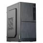 Akyga AK35BK Micro-ATX-PC-kotelo, Micro ATX / Flex ATX / Mini ITX, 2x USB 2.0, ilman virtalähdettä, musta