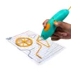 3Doodler Start Plus Costc komplektas rozszerzony 3D-kynä 0,77 mm turkoosi