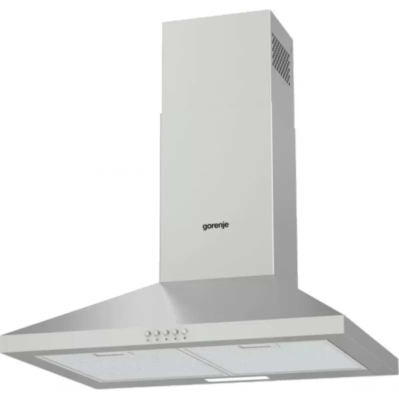 Gorenje KH60A F2LB SS WHC629E4X RL_G400, 450 m³/h, kanavoitu/kierrätys, C, A, B, 65 dB