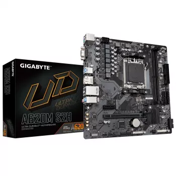 GIGABYTE A620M S2H emolevy, A620, AM5, Micro ATX