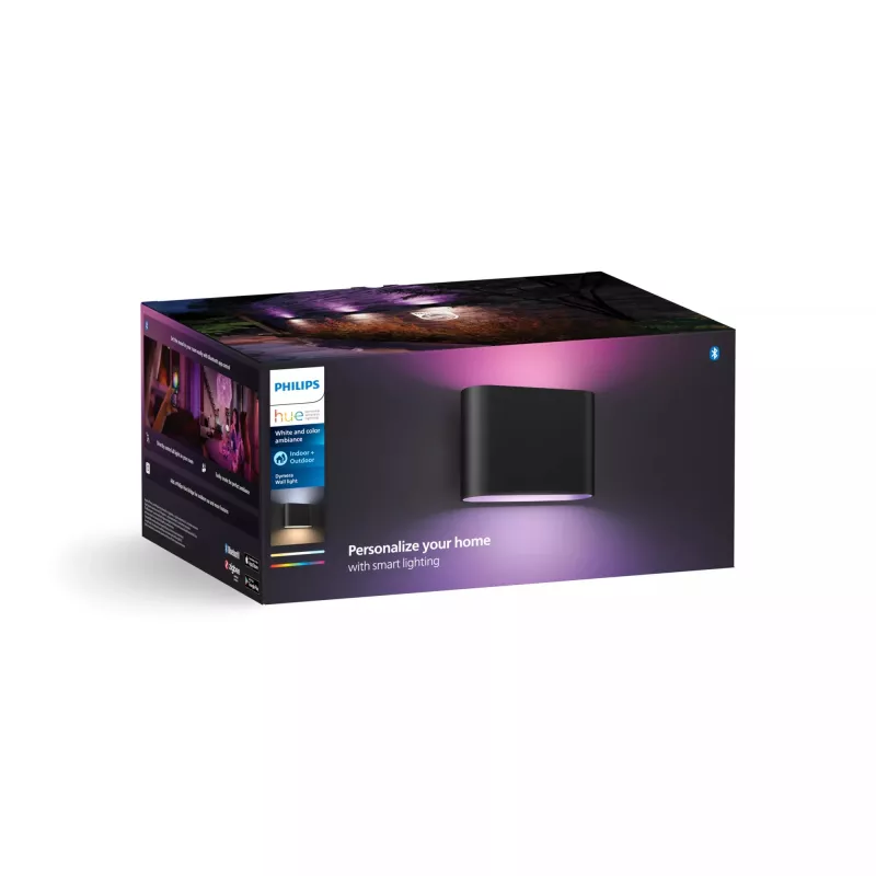 Seinävalaisin Philips Hue Dymera musta LED sisä-/ulkokäyttöön 160 mm, 220–240V
