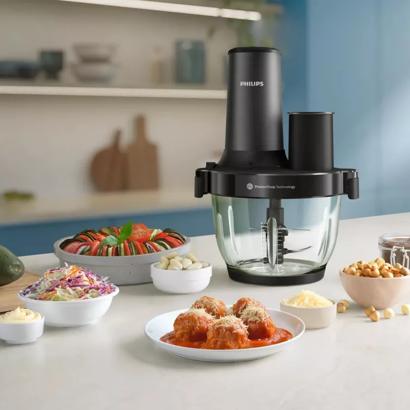 Philips 5000-sarja HR1507/00 sähköinen silppuri 2 L 650 W musta