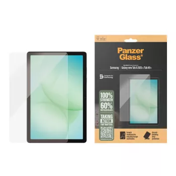 Karkaistu näytönsuoja PanzerGlass Samsung Galaxy Tab A11+ / Tab A9+ — Ultra-Wide Fit, PET, läpinäkyvä