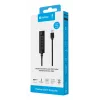 Sandberg kuulokemikrofoni USB-C -ohjain, 1,5 m, ohjain, 25 g, musta