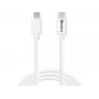 Sandberg USB-C>MicroUSB latauskaapeli 1m, 1 m, USB C, Micro-USB B, valkoinen