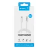 Sandberg USB-C>MicroUSB latauskaapeli 1m, 1 m, USB C, Micro-USB B, valkoinen