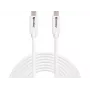 Sandberg USB-C>C USB 3.2 Gen2 100W, 5m, 5 m, USB C, USB C, USB 3.2 Gen 2 (3.1 Gen 2), 10 Gbit/s, valkoinen