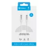 Sandberg USB-C>C USB 3.2 Gen2 100W, 5m, 5 m, USB C, USB C, USB 3.2 Gen 2 (3.1 Gen 2), 10 Gbit/s, valkoinen