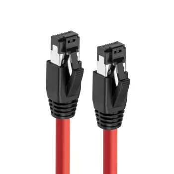 Microconnect MC-SFTP801R verkkokaapeli punainen 1 m Cat8.1 S/FTP (S-STP)