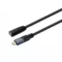 VivoLink USB-C uros–naaras-kaapeli 0,3 m, USB 3.2 20 Gbps