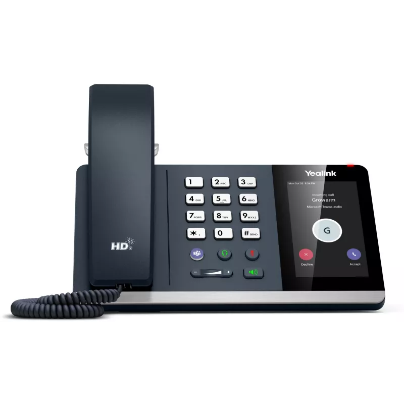IP-puhelin Yealink MP54 Microsoft Teams Edition johdollinen käsipuhelin Android