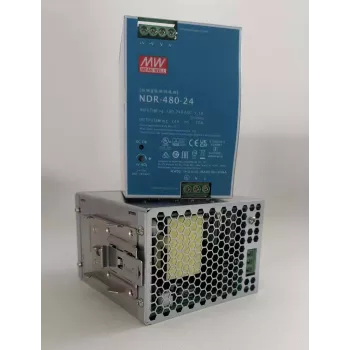 Virtalähde ERNITEC ELECTRA-PWR-480-24V, malli ELECTRA-PWR-480-24V, lähtö 24V